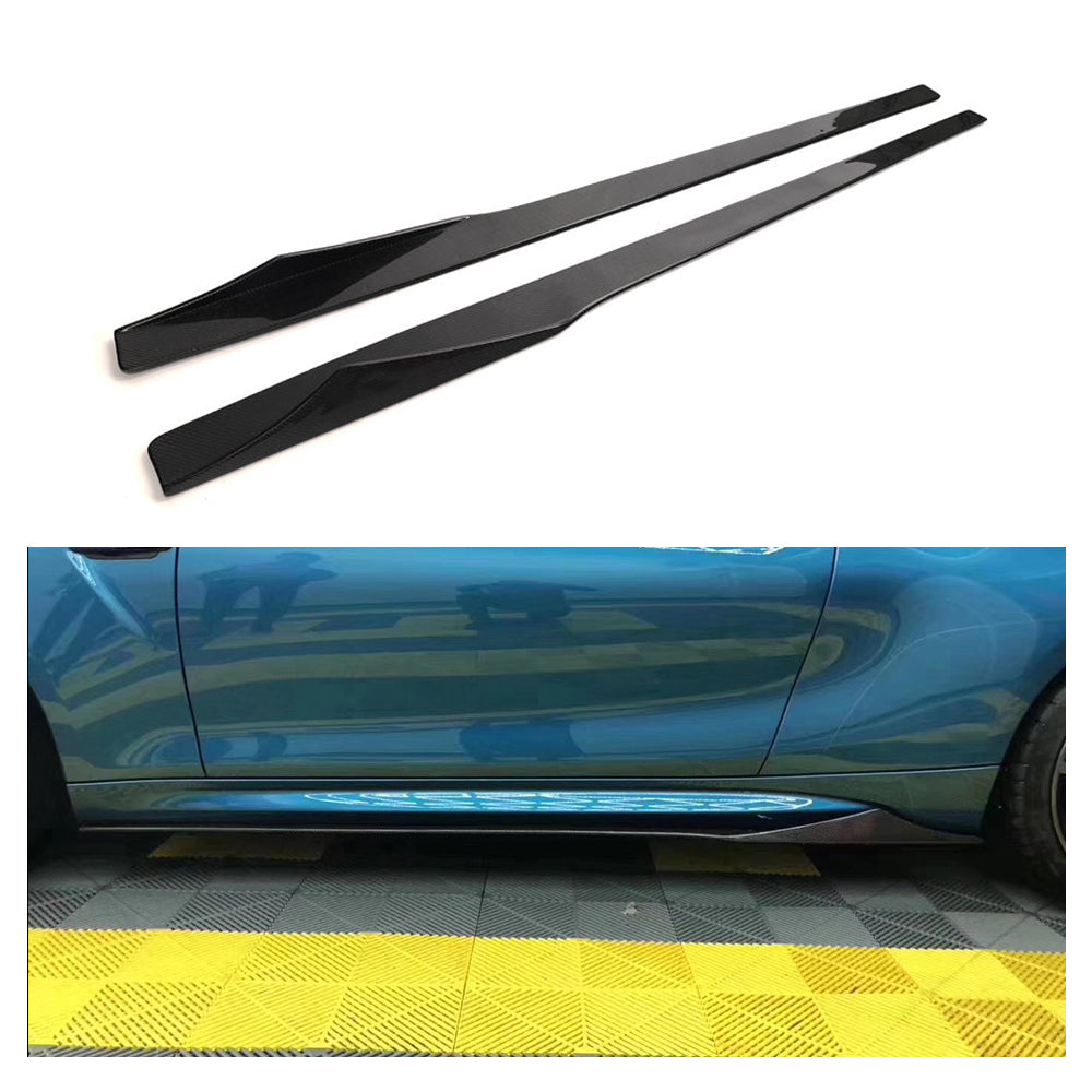 BMW M2 F87 Dry Carbon Fiber MTC Side Skirts