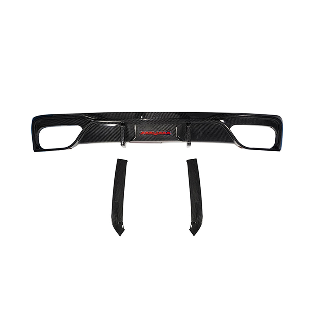 Audi A6/S6 C8 Dry carbon fiber Diffuser