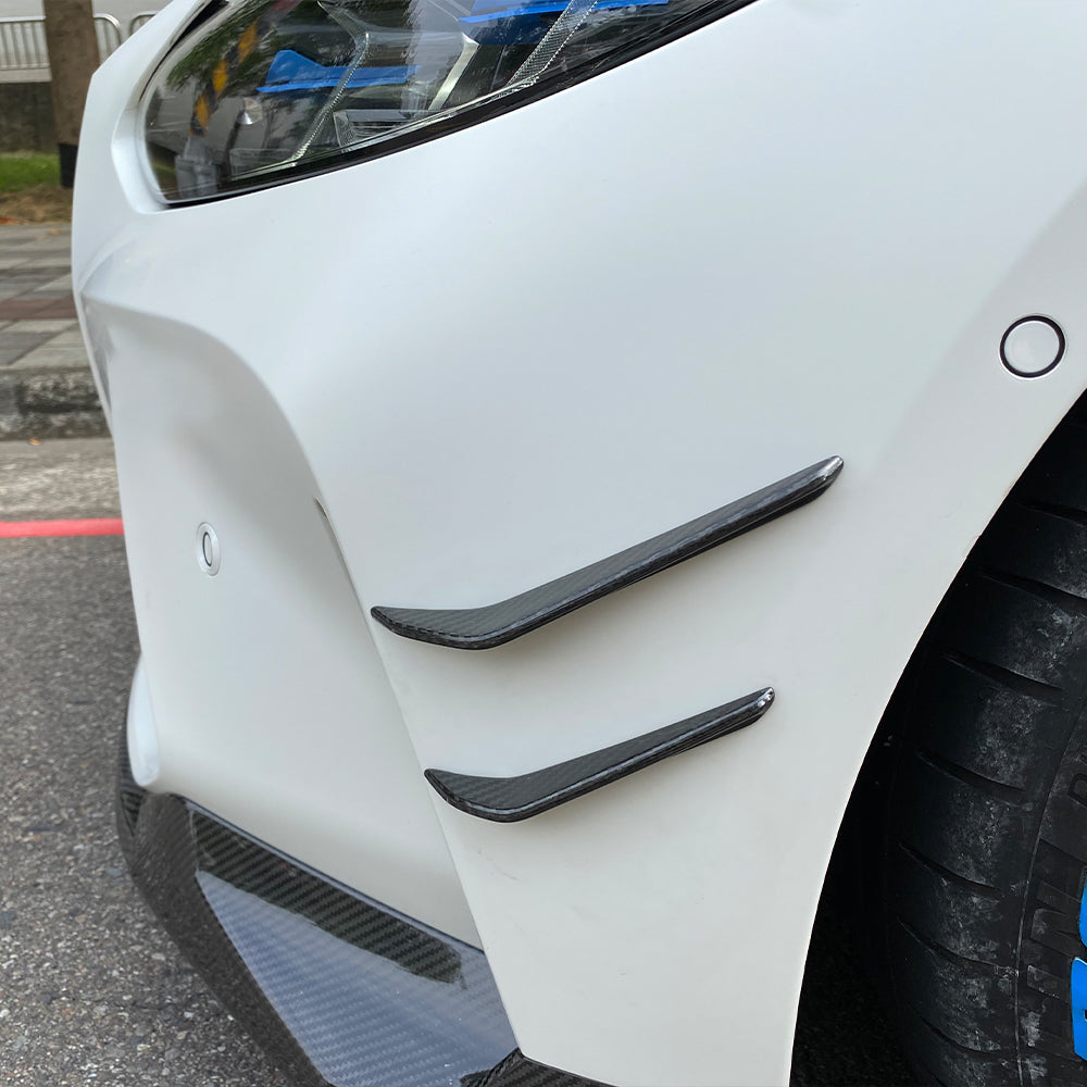 BMW M3/M4 G8x Dry carbon fiber M-Performance Front Air Knives