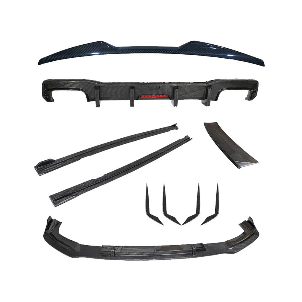 Audi A7/S7 C8 Dry carbon fiber Diffuser