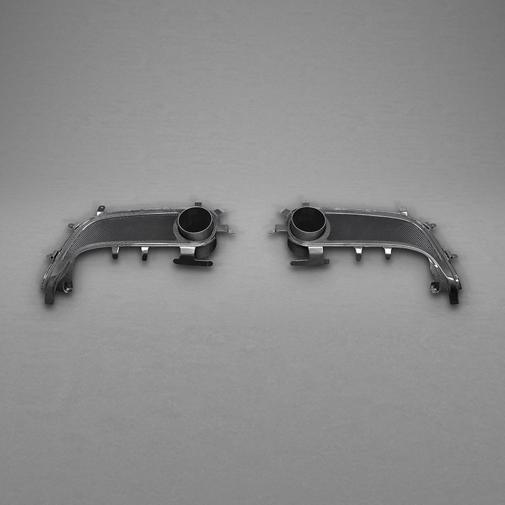 Ferrari 488 SC Dry carbon fiber Exhaust Trim