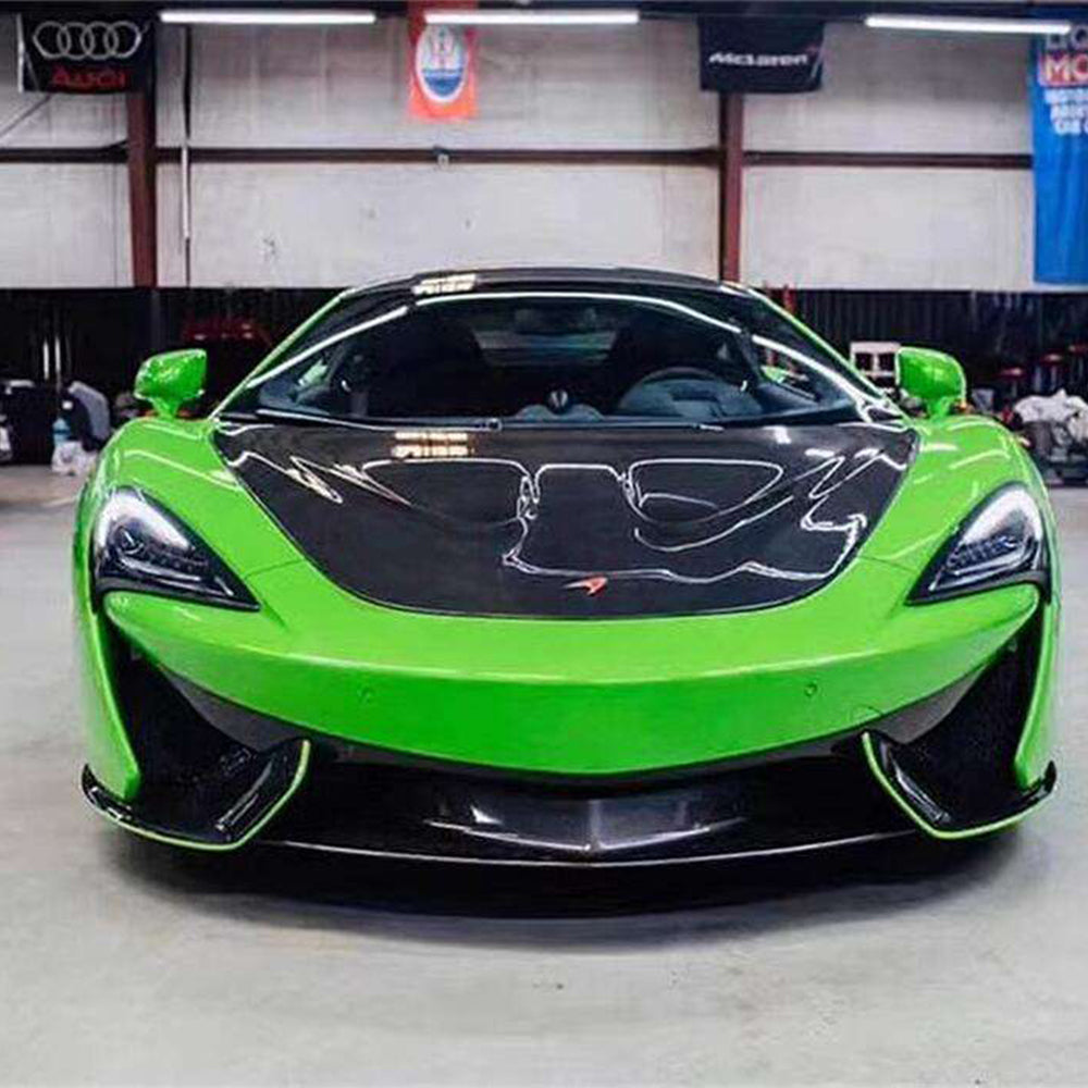 McLaren 570S/540C/570GT Dry carbon fiber OEM-style Front Lip
