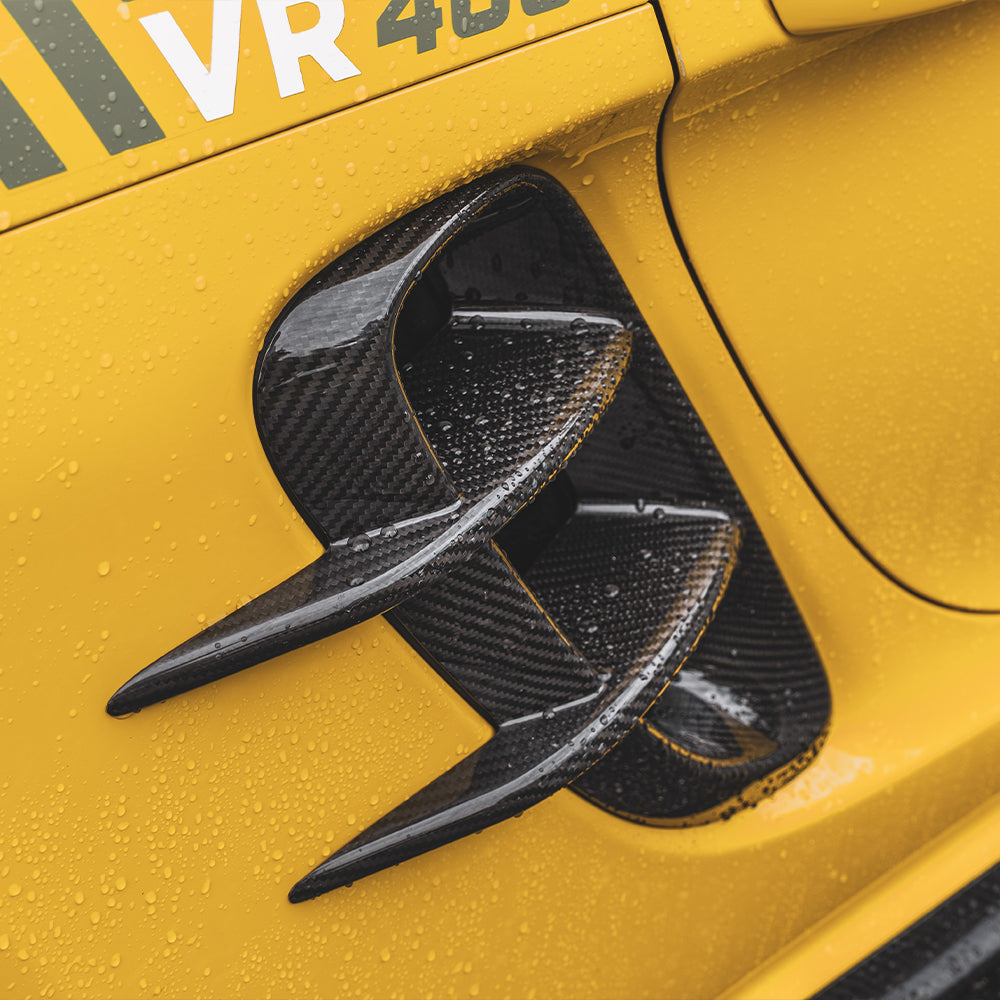 Porsche 718 Boxter/Cayman Dry carbon fiber Side Air Inlet Grille