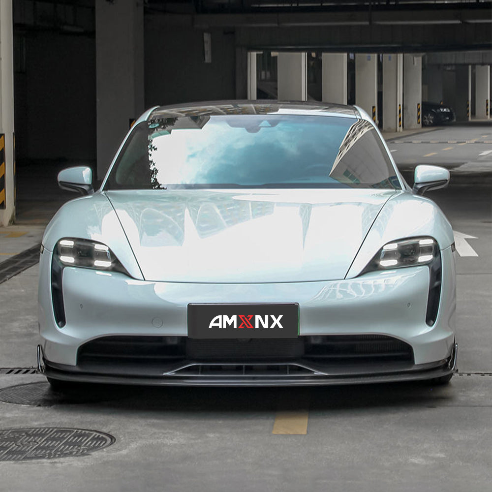 Porsche Taycan Dry carbon fiber Front Lip