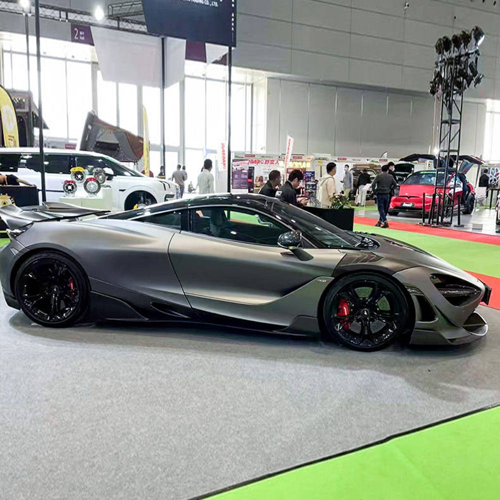 McLaren 720S Dry carbon fiber SRY style side skirts