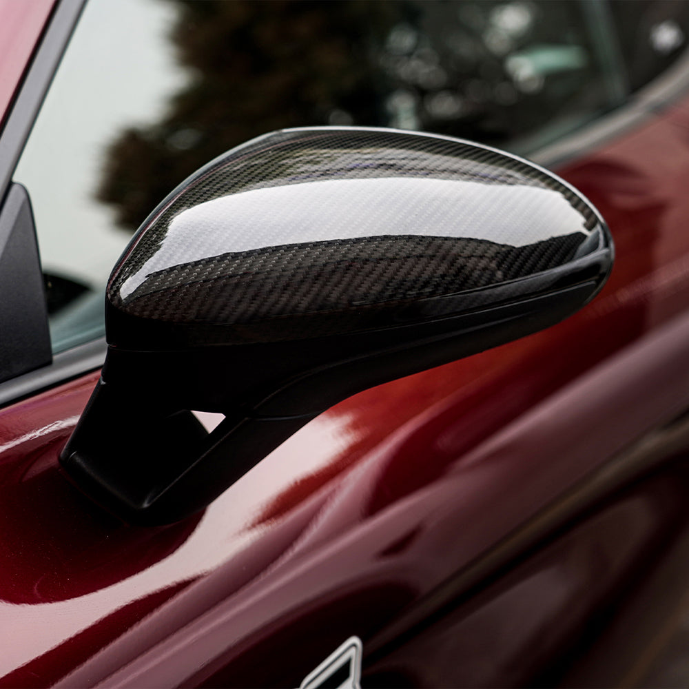Porsche 718 Boxter/Cayman Dry carbon fiber Rearview mirror shell