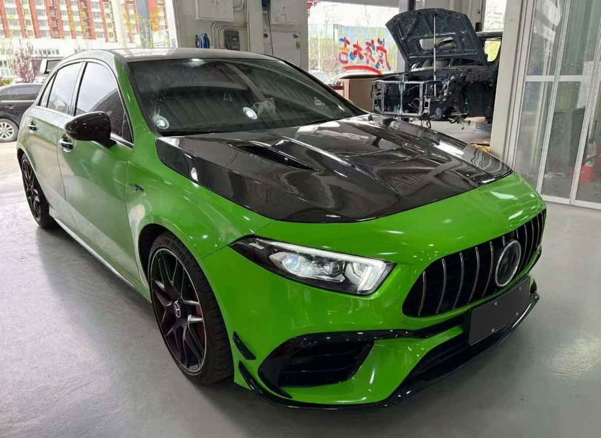 Mercedes-Benz A-Class W177 Dry carbon fiber Hood