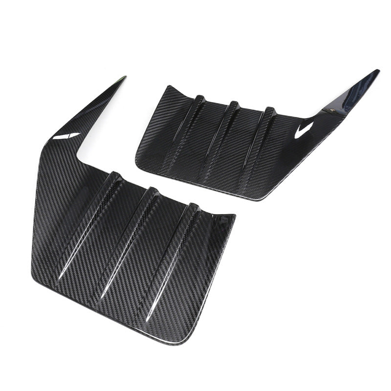 BMW M2 G87 Dry carbon fiber Rear Bumper Trim