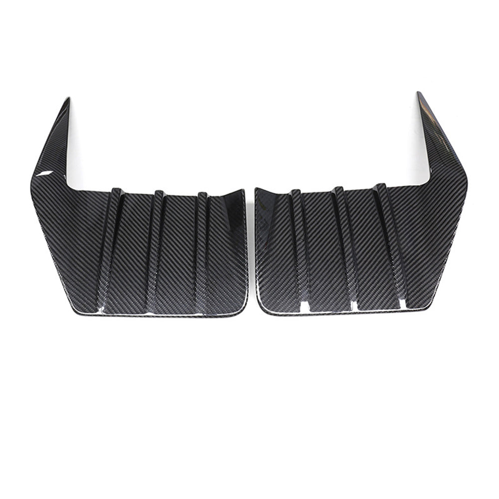 BMW M2 G87 Dry carbon fiber Rear Bumper Trim