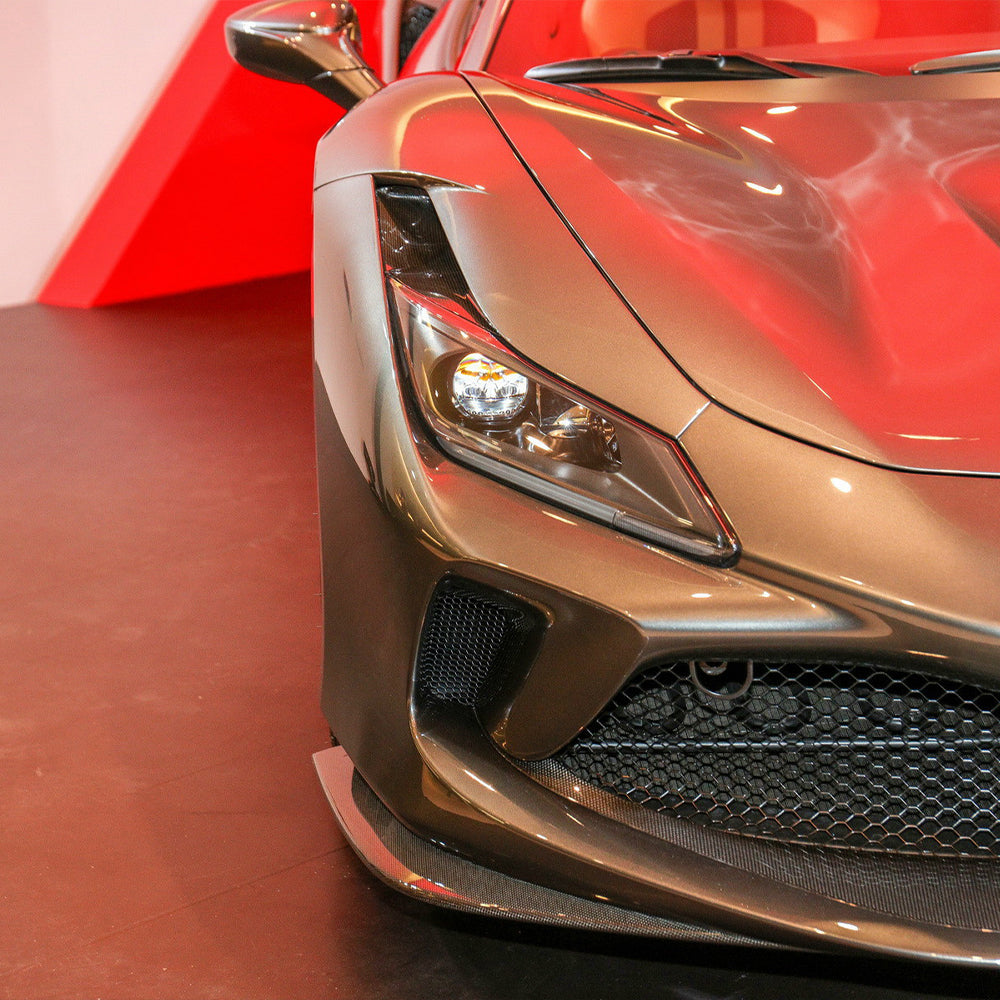 Ferrari F8 Dry carbon fiber Front Lips
