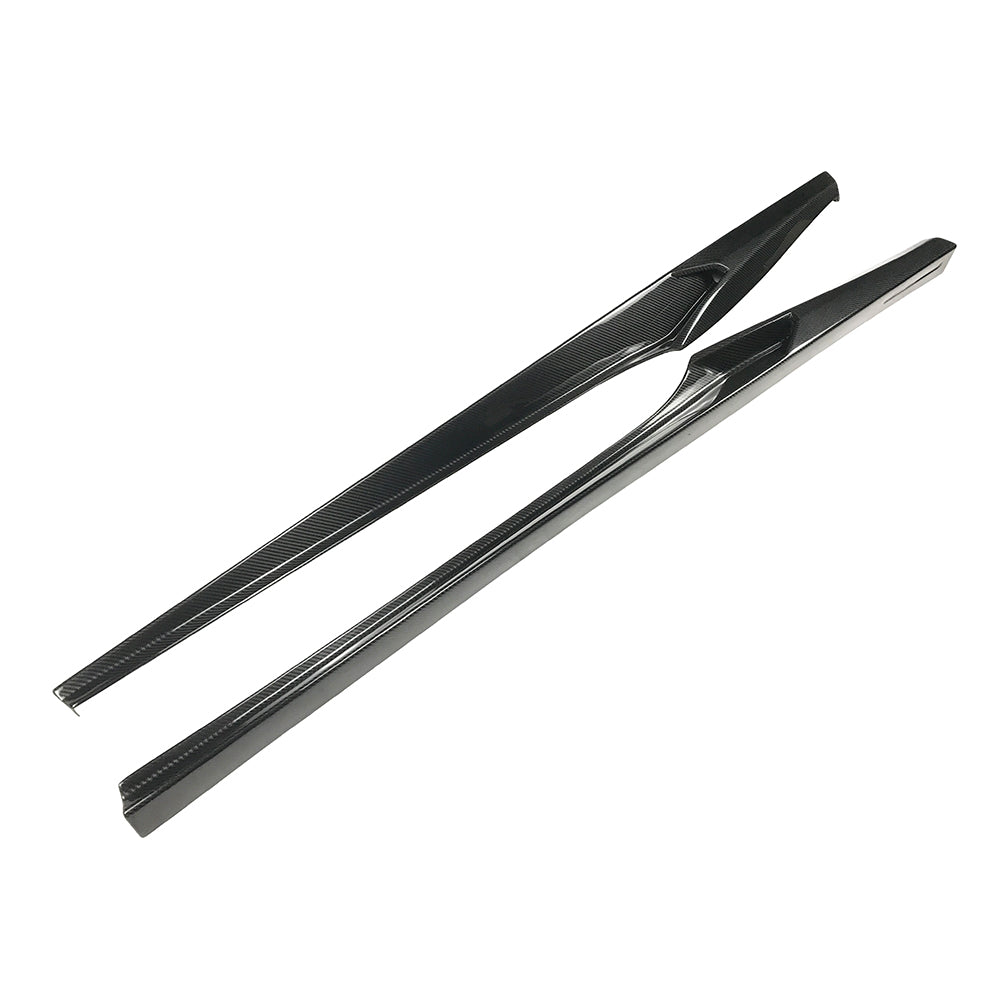 Ferrari 488 SN Dry carbon fiber Side Skirts
