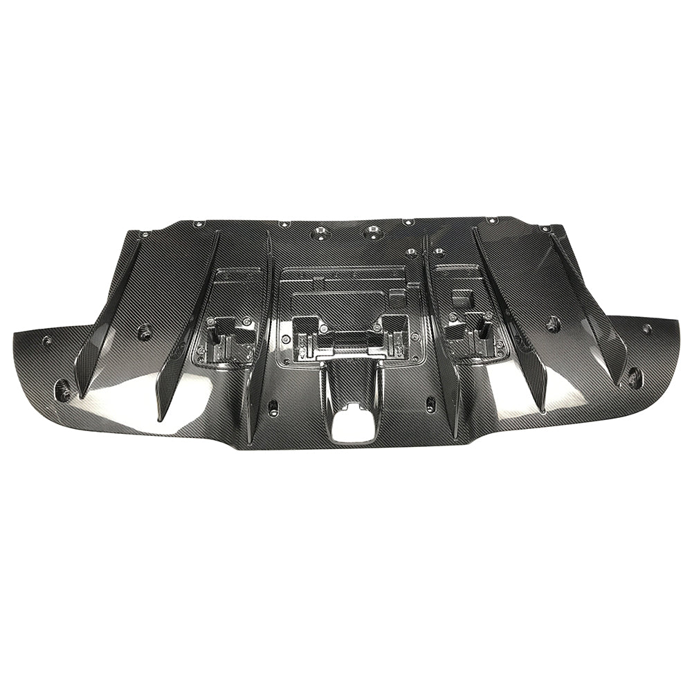 Ferrari 488 SN Dry carbon fiber Diffuser