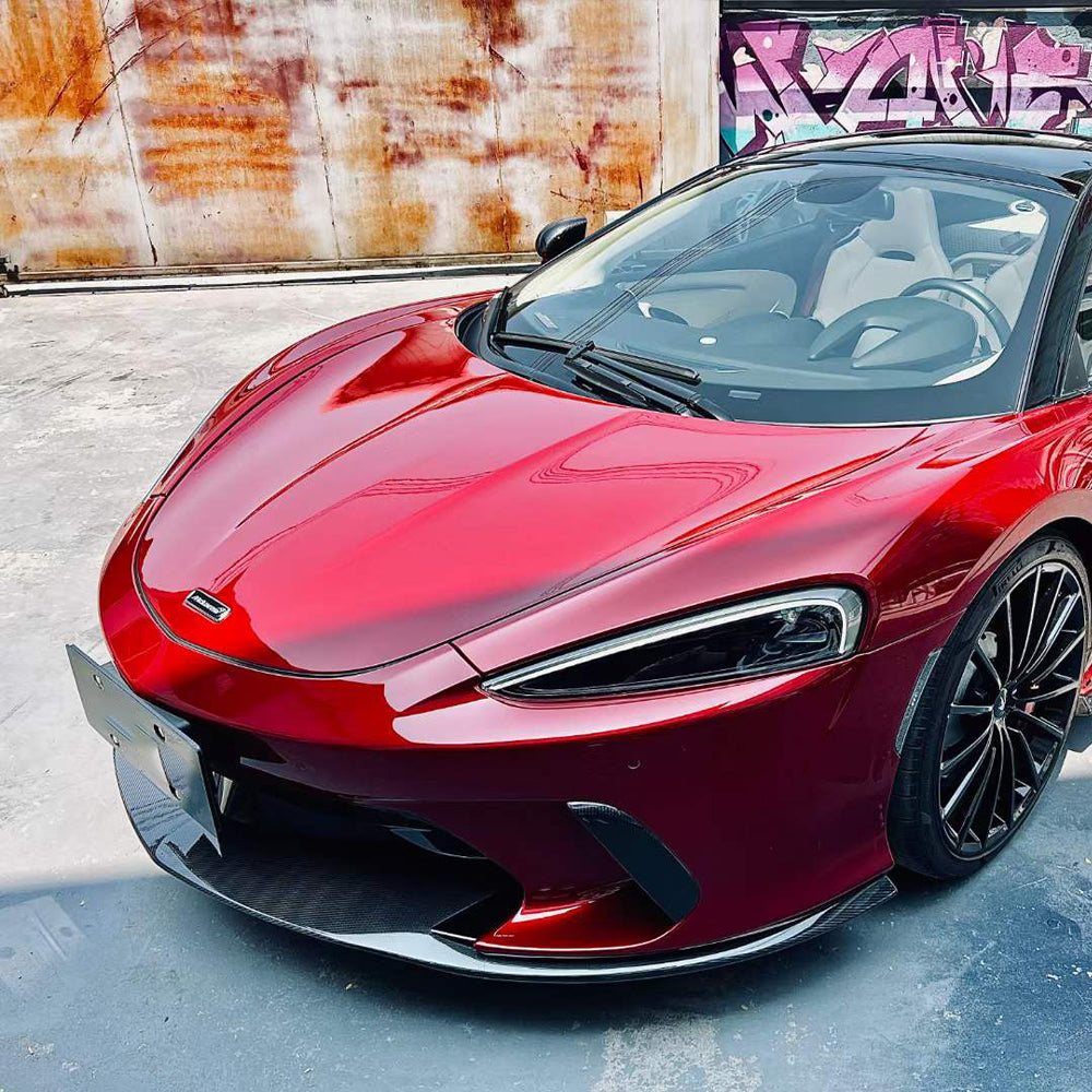 McLaren GT SN-Style Dry carbon fiber Front lip