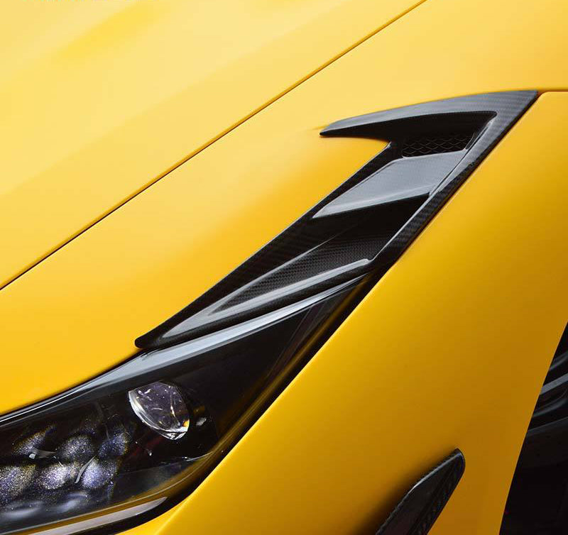 Ferrari F8 Dry carbon fiber Front Headlight Trim