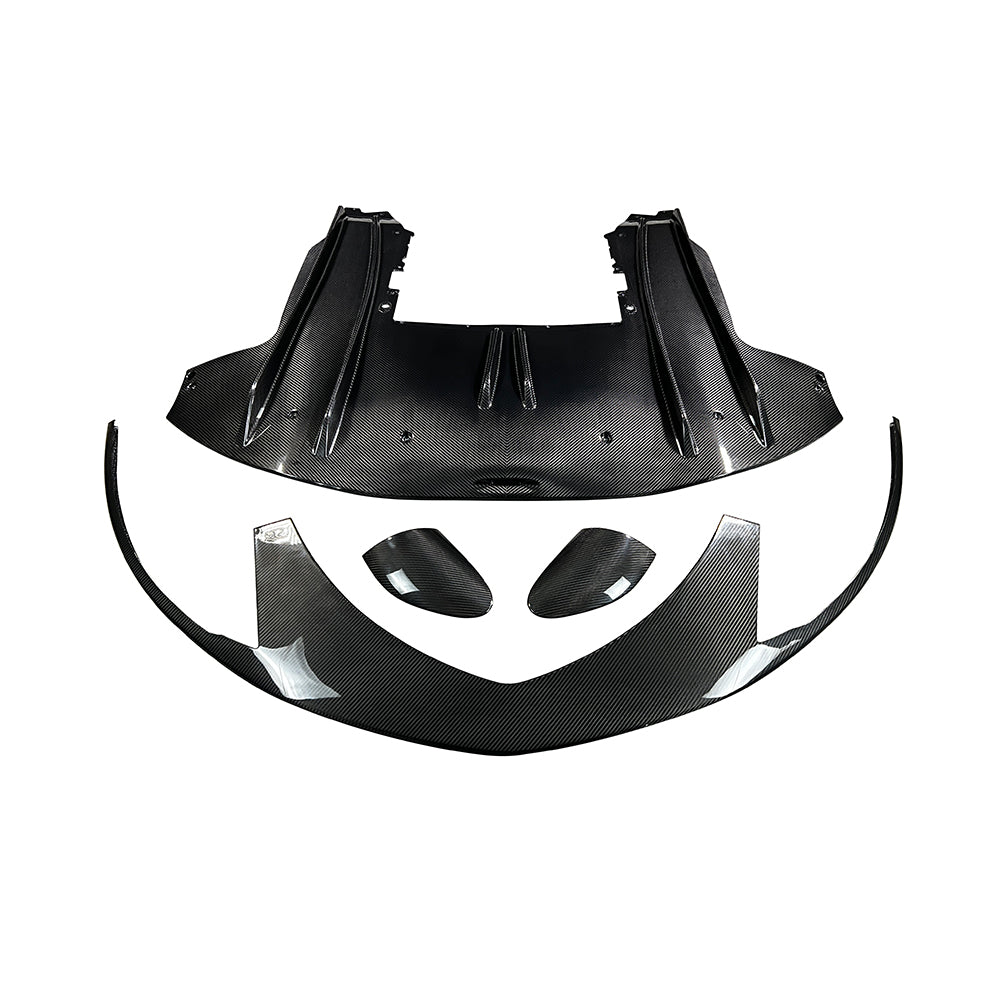 McLaren GT SN-Style Dry carbon fiber Front lip