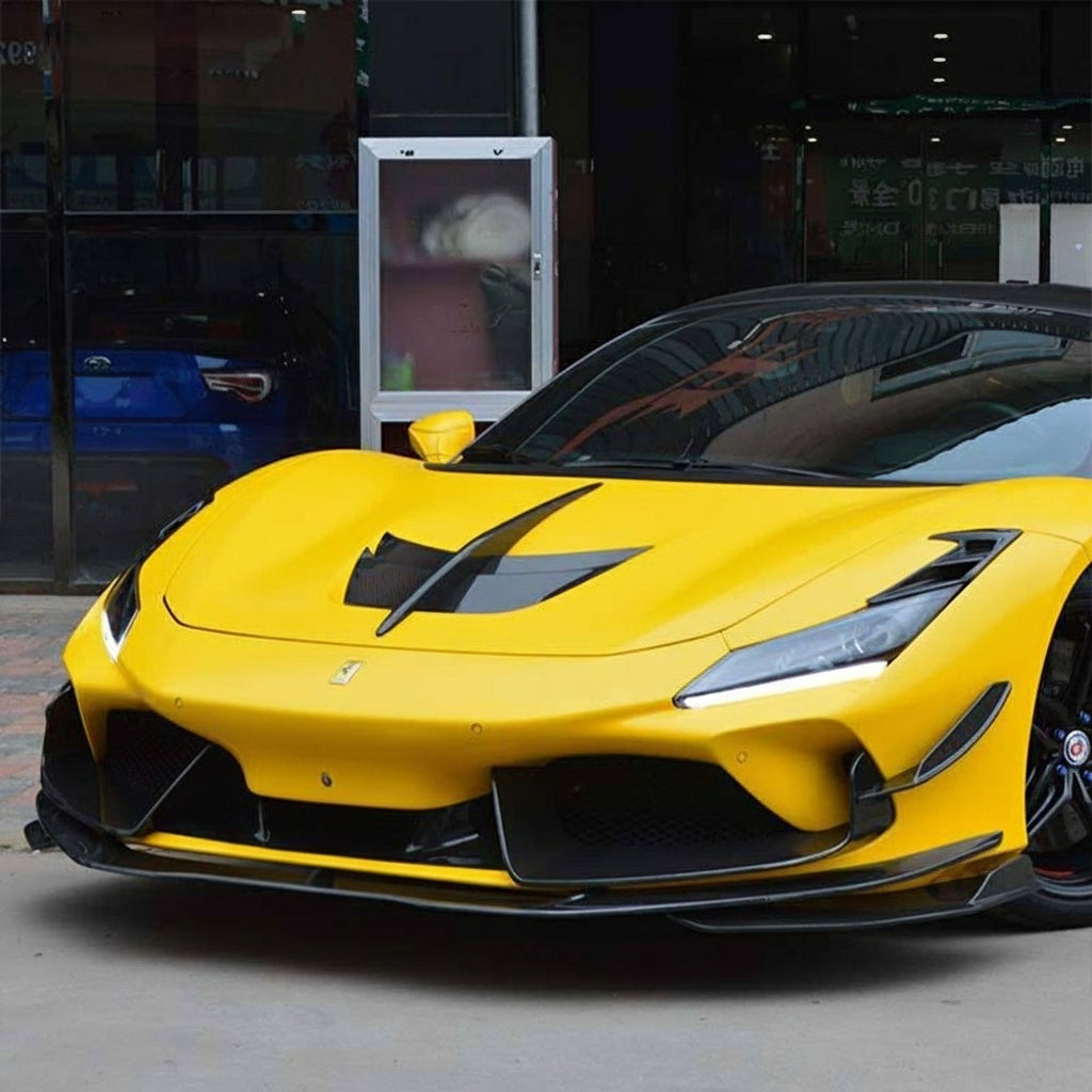 Ferrari F8 Dry carbon fiber Lower Front Lip