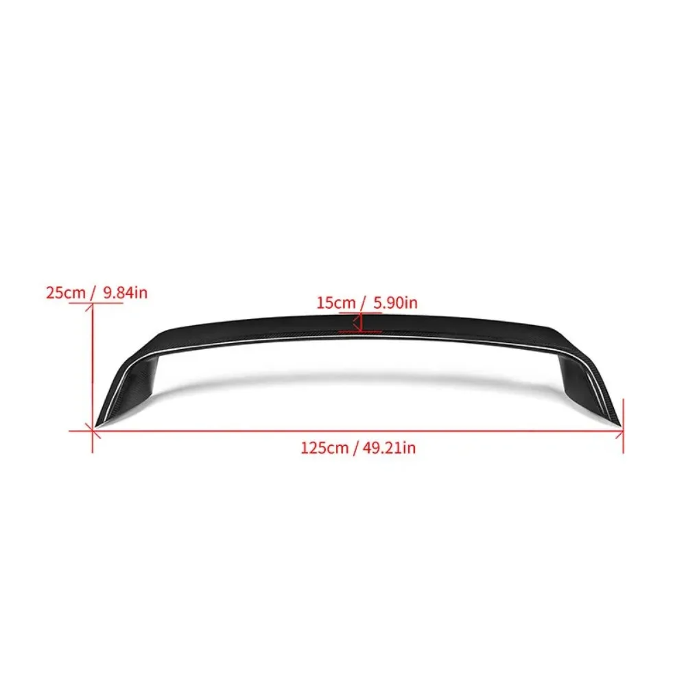 BMW M2 G87 Dry carbon fiber Rear Spoiler