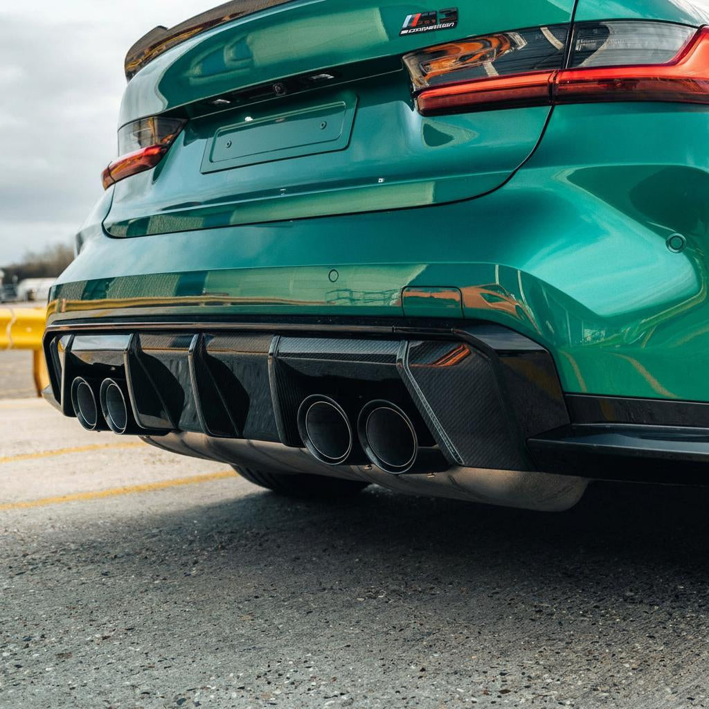 BMW M3/M4 G8x Dry carbon fiber M-Performance Diffuser