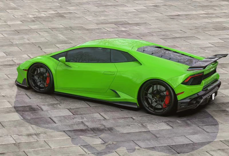 Lamborghini Huracán Dry carbon fiber SD-Style Side Skirts