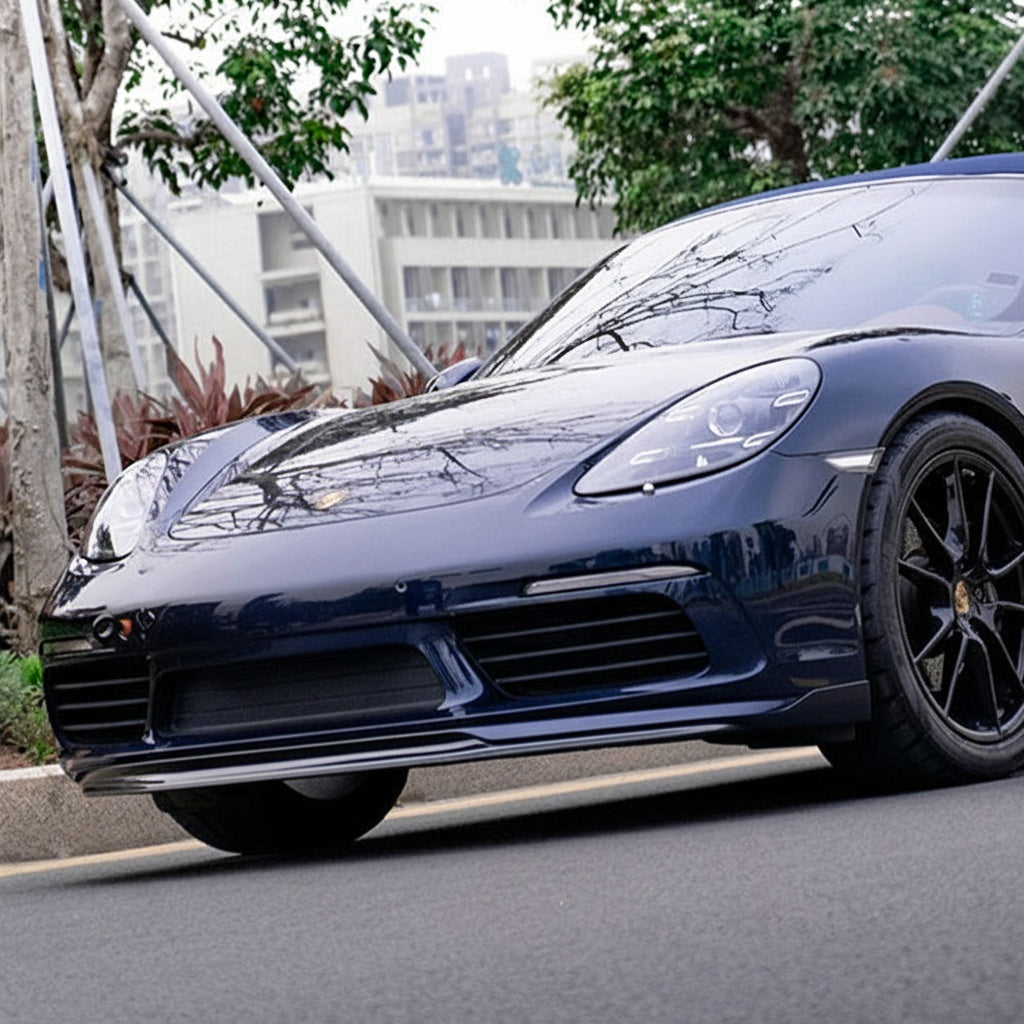 Porsche 718 Boxter/Cayman Dry carbon fiber Front Lip