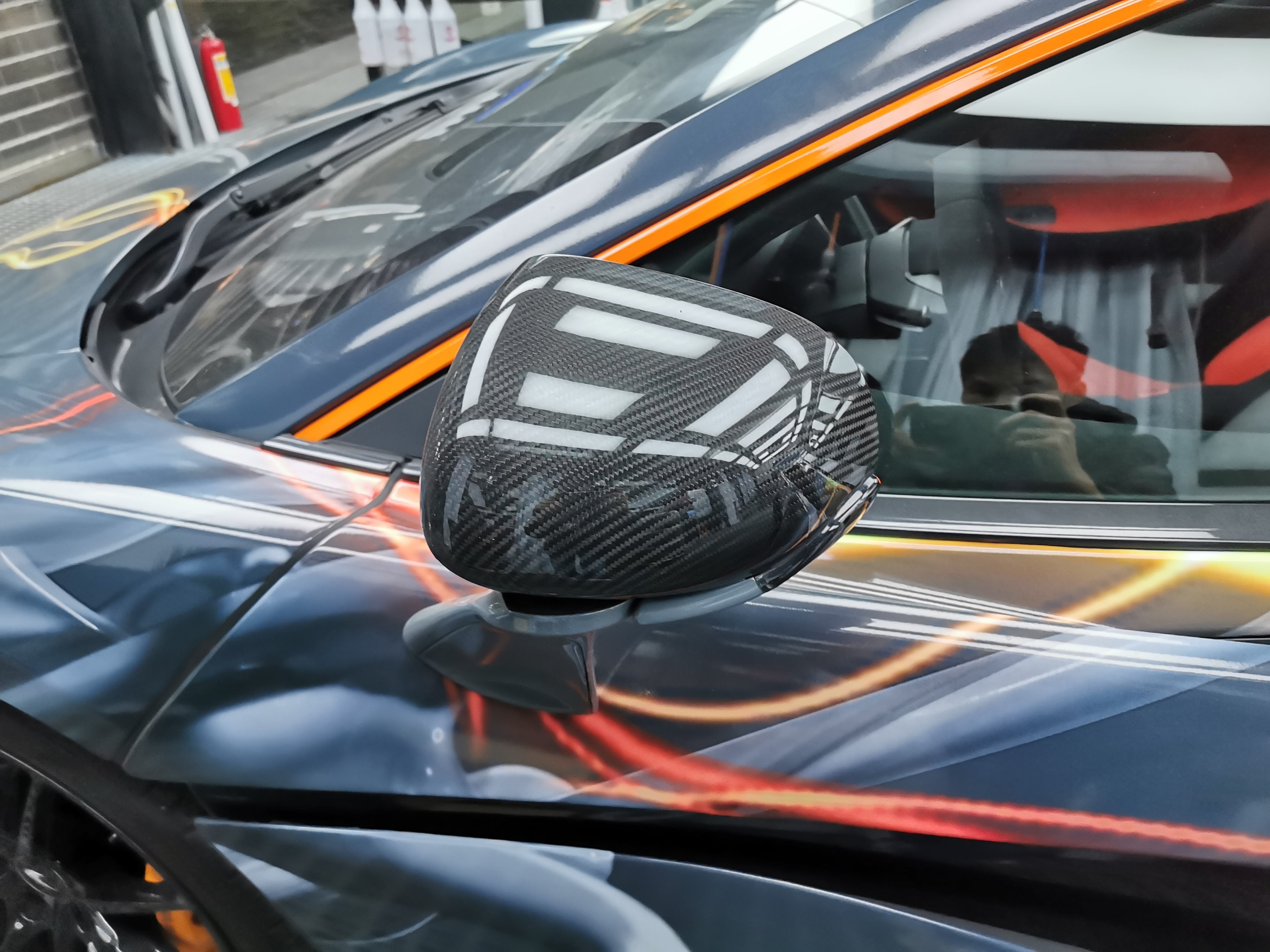 McLaren 720S Dry carbon fiber Original rearview Mirrors