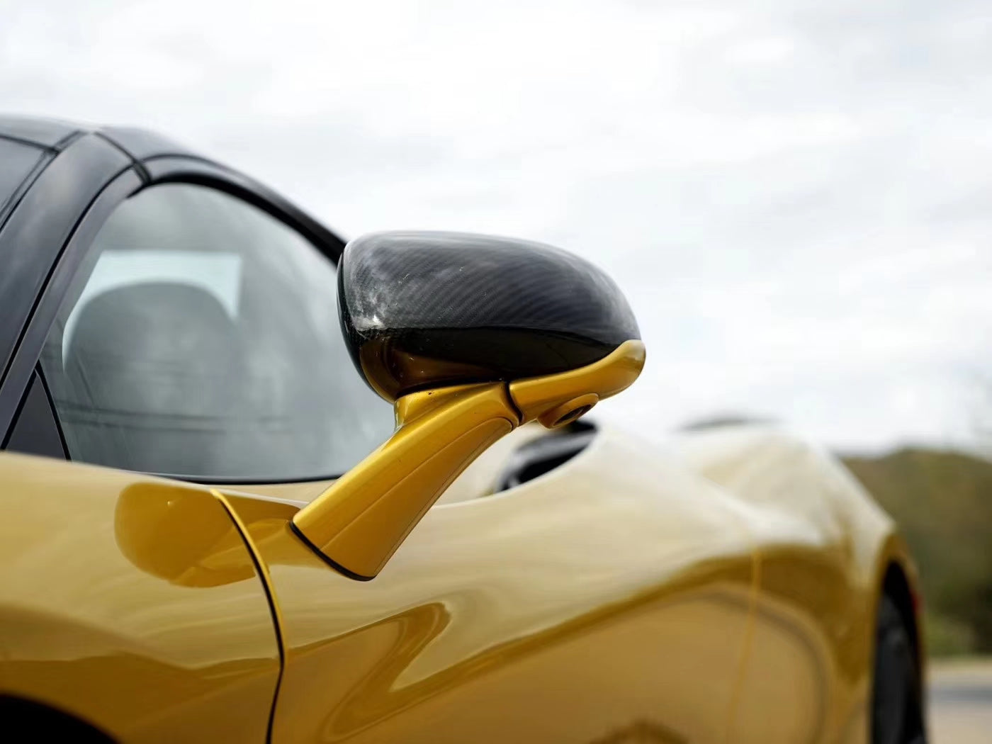 McLaren 720S Dry carbon fiber Original rearview Mirrors