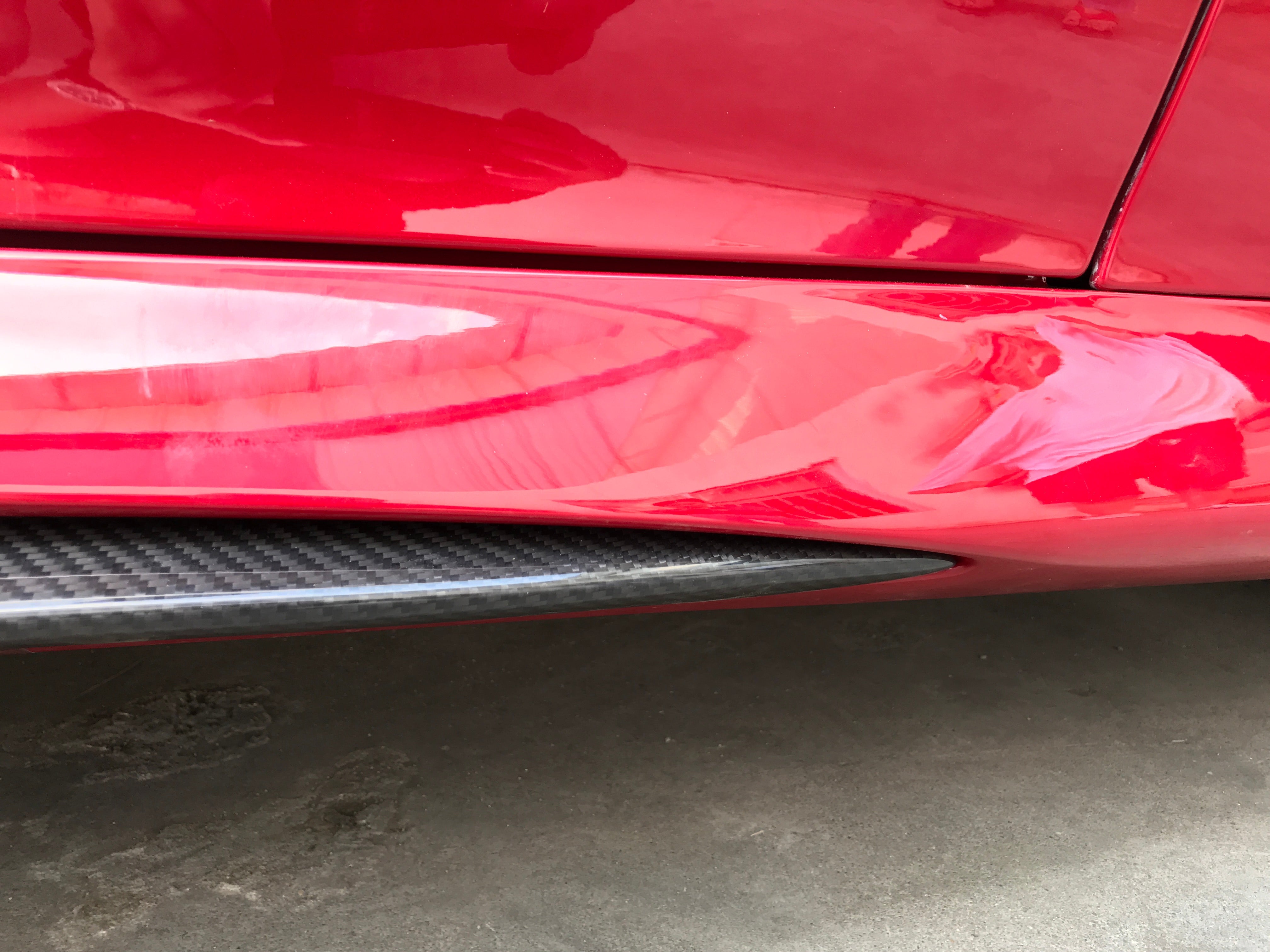 Alfa Romeo Giulia Dry Carbon fiber QV Side Skirts