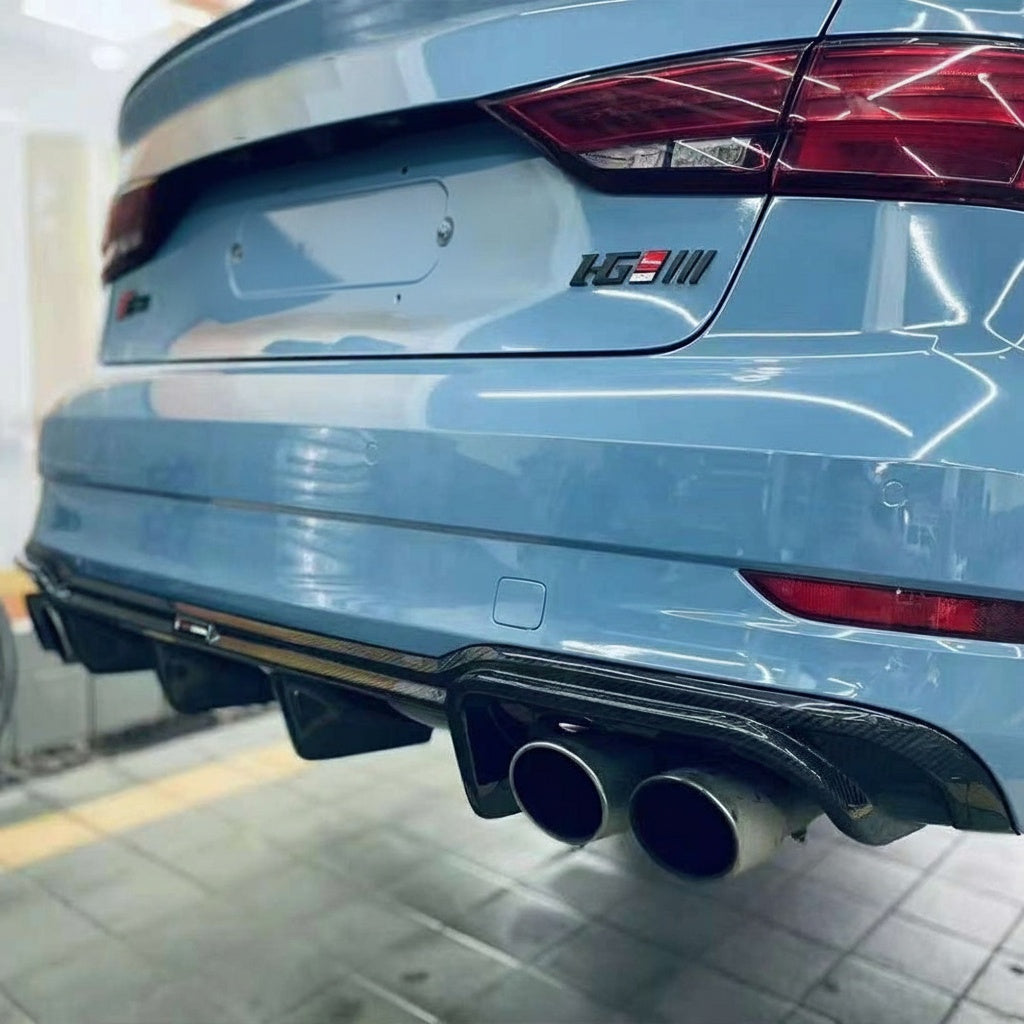 Audi A3/S3 Dry carbon fiber Diffuser