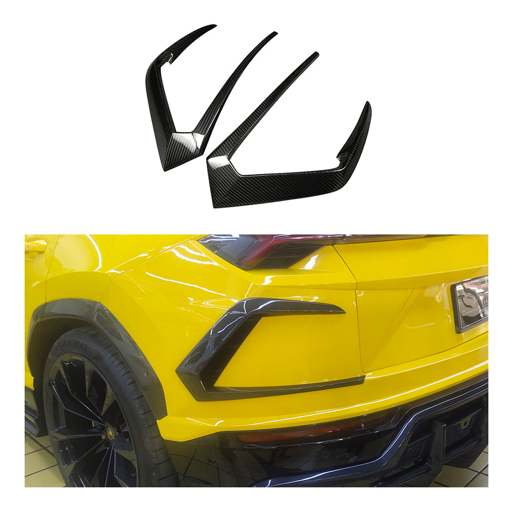 Lamborghini Urus Dry carbon fiber STOP-Style Rear Fender Trims