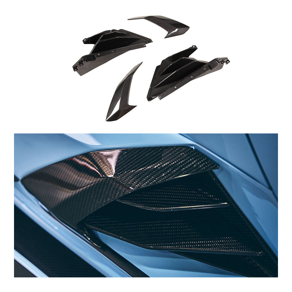 Lamborghini Huracán EVO Dry carbon fiber Air Vent Trims