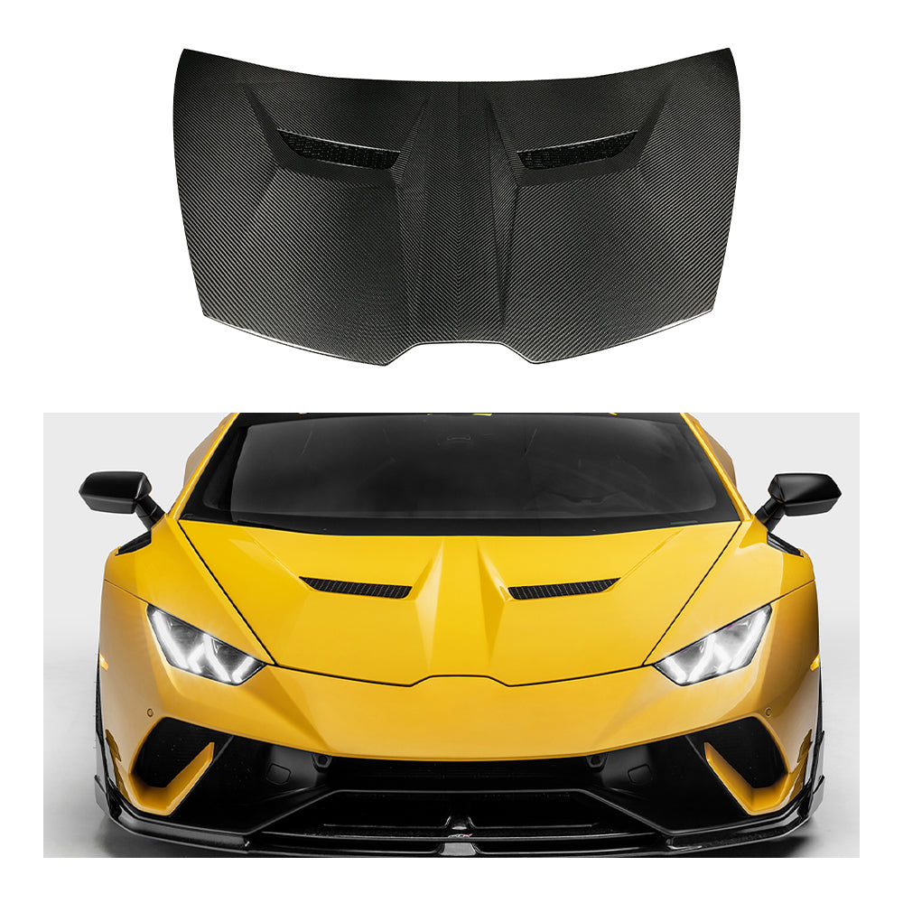 Lamborghini Huracán Dry carbon fiber SV-style Hood