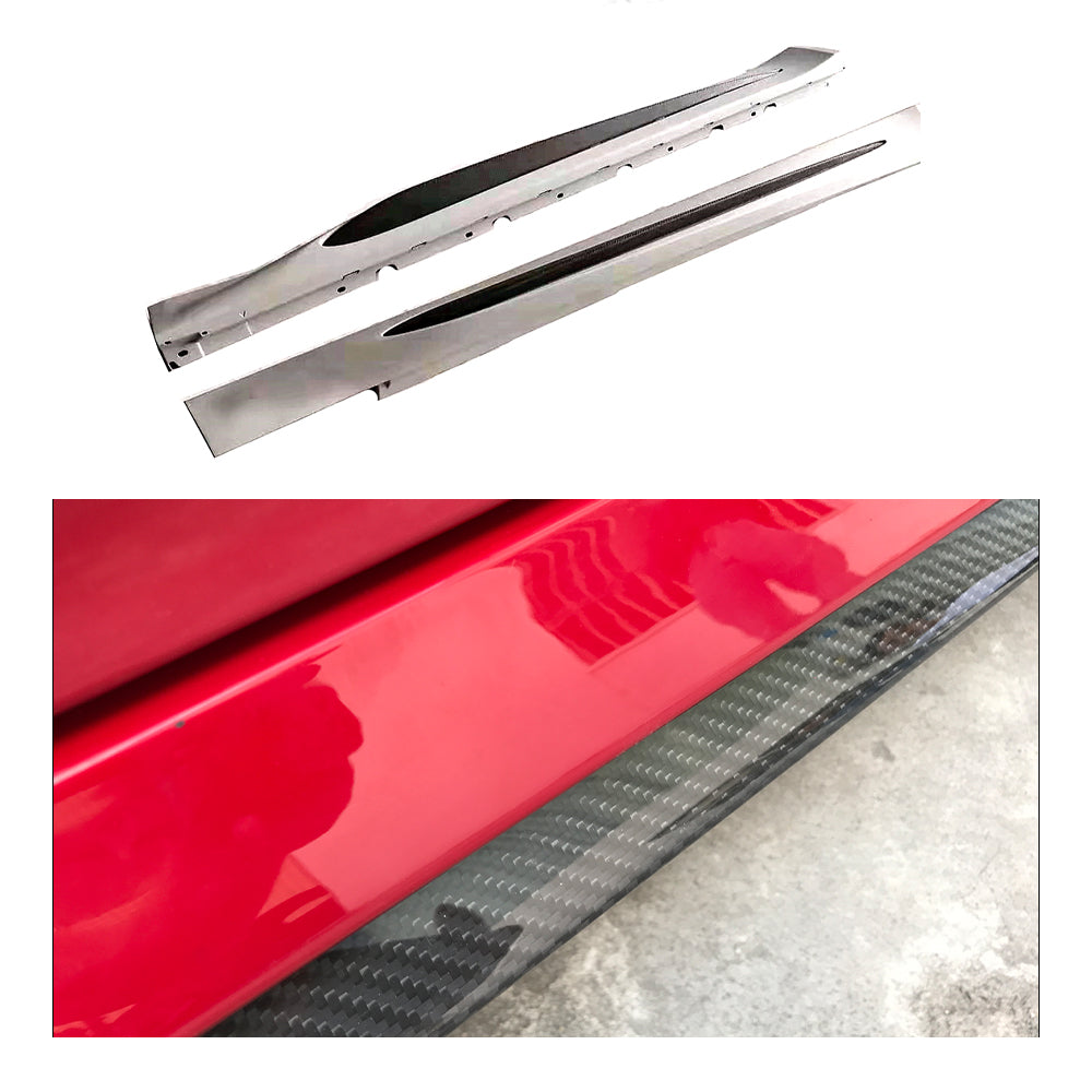 Alfa Romeo Giulia Dry Carbon fiber QV Side Skirts