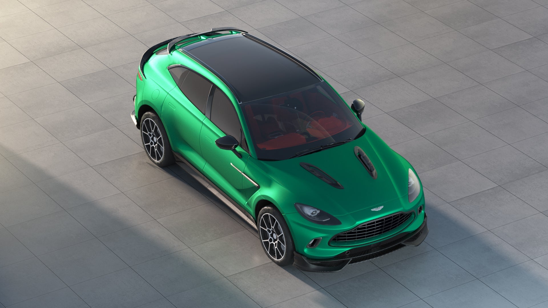 Aston Martin DBX Carbon fiber Hood Air Vents