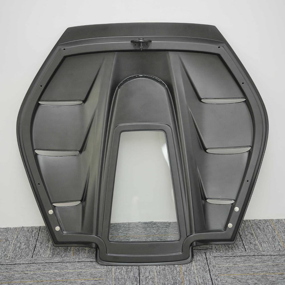 Ferrari 296 Dry carbon fiber Rear Hood