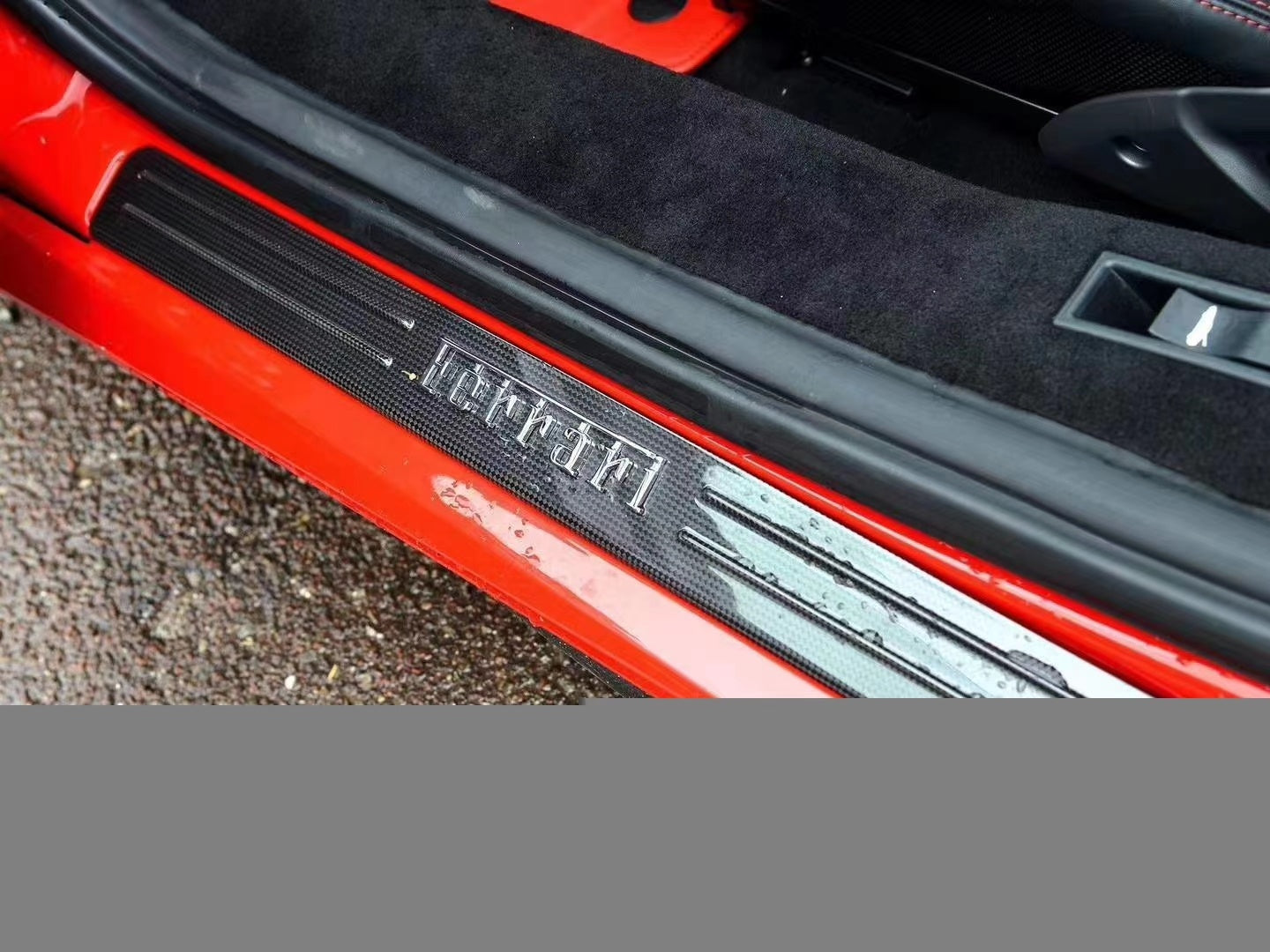 Ferrari SF90 Dry carbon fiber Door Sill