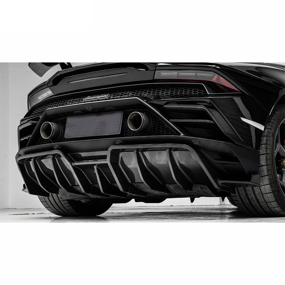 Lamborghini Huracán EVO Dry carbon fiber Rear Lips