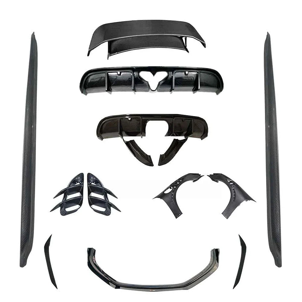 Porsche 718 Boxter/Cayman Dry carbon fiber Engine Hood Cover