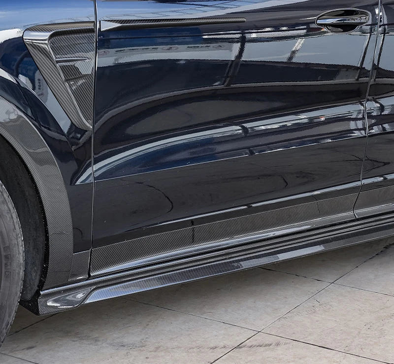 Porsche Cayenne Dry carbon fiber Side Skirts