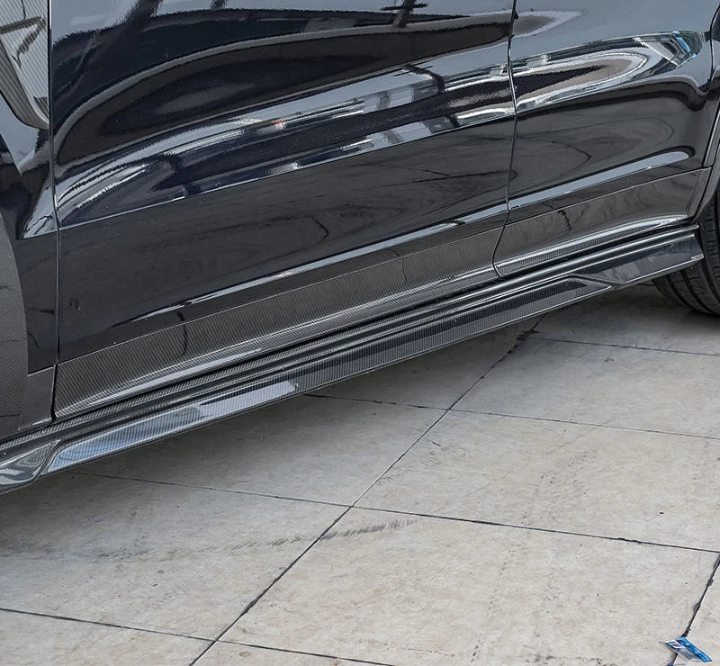 Porsche Cayenne Dry carbon fiber Side Skirts