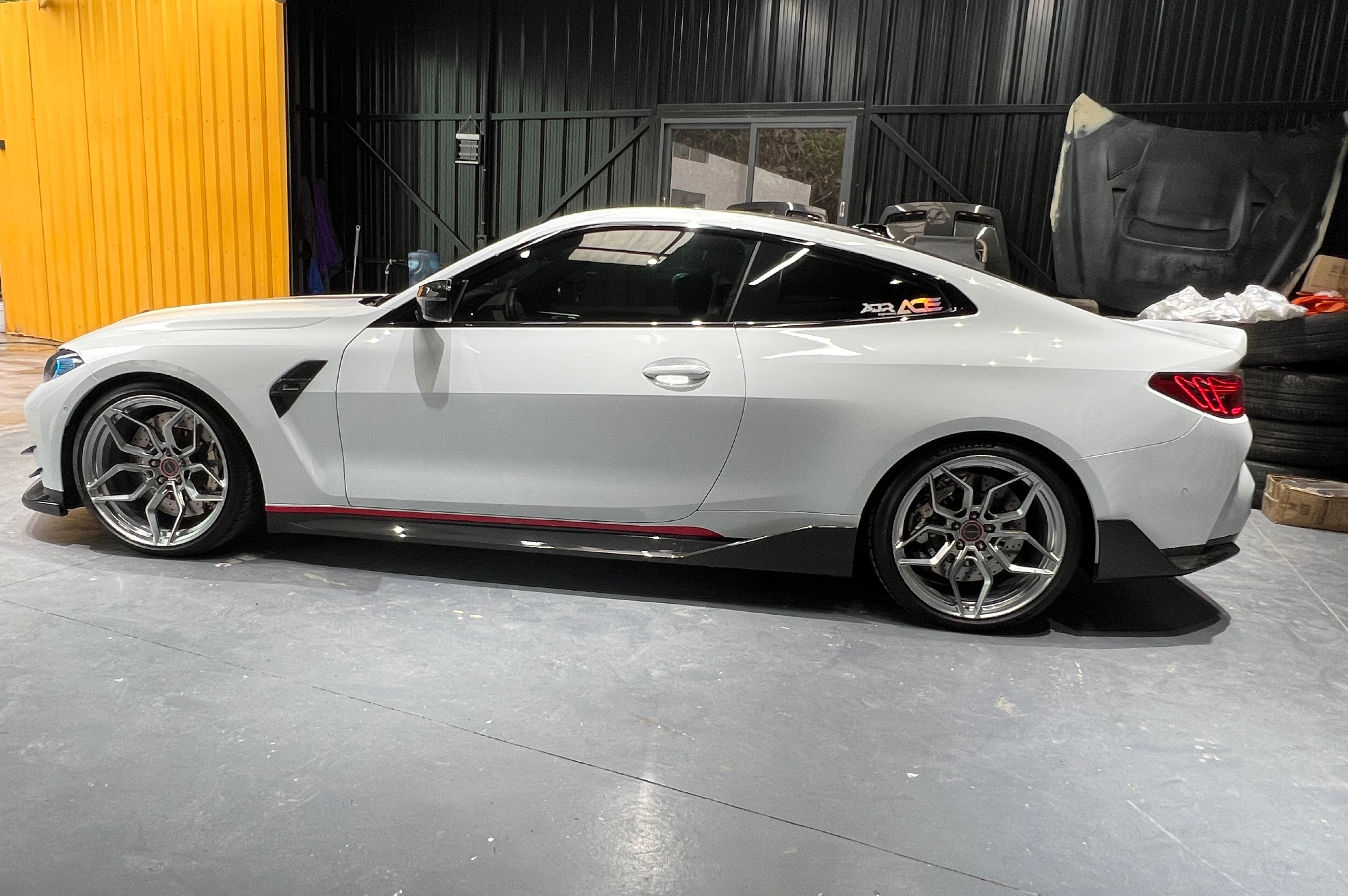BMW M3/M4 G8x Dry Carbon Fiber M-Performance Side Skirts