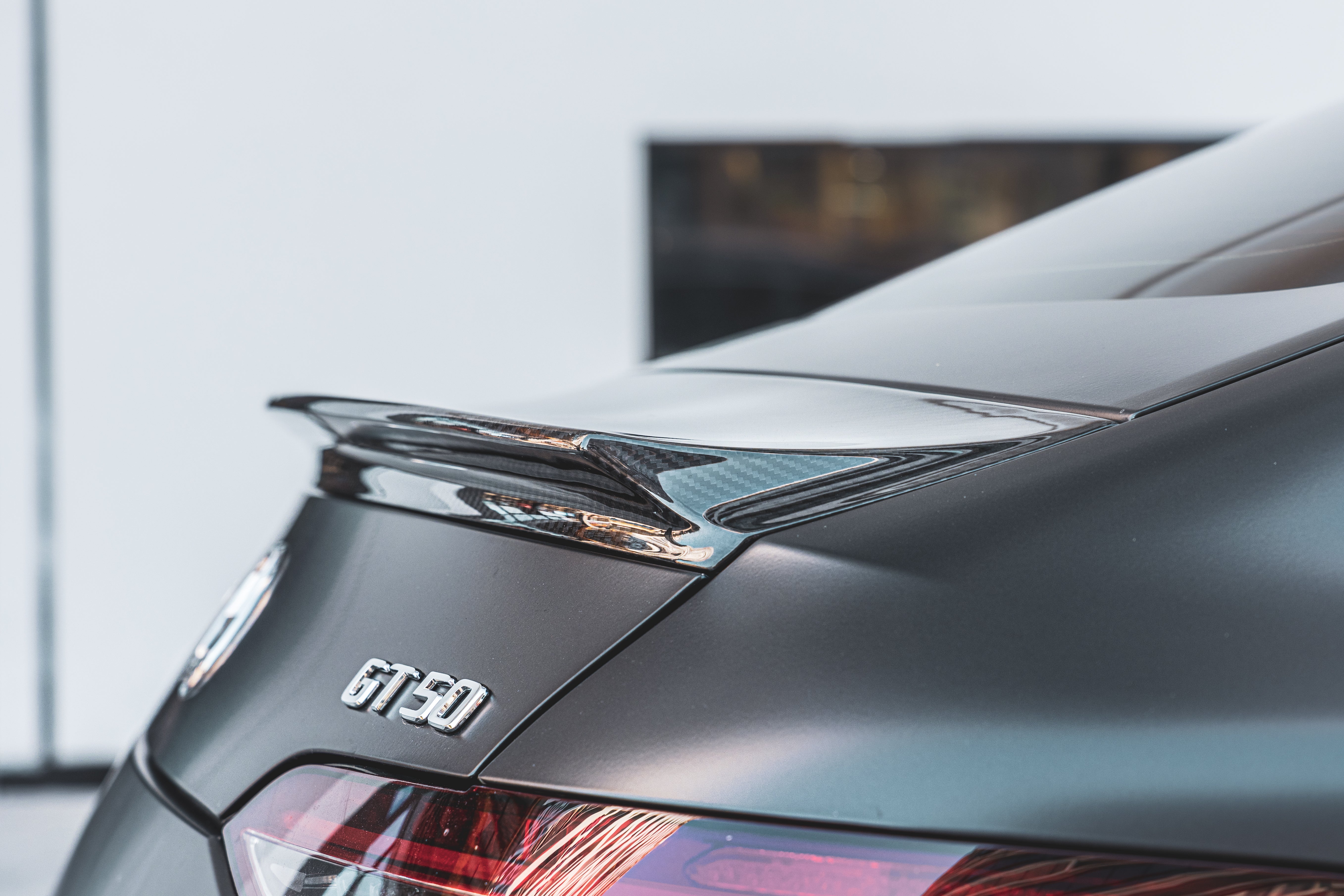 Mercedes-Benz AMG GT 4-Door Dry carbon fiber Rear Middle Spoiler
