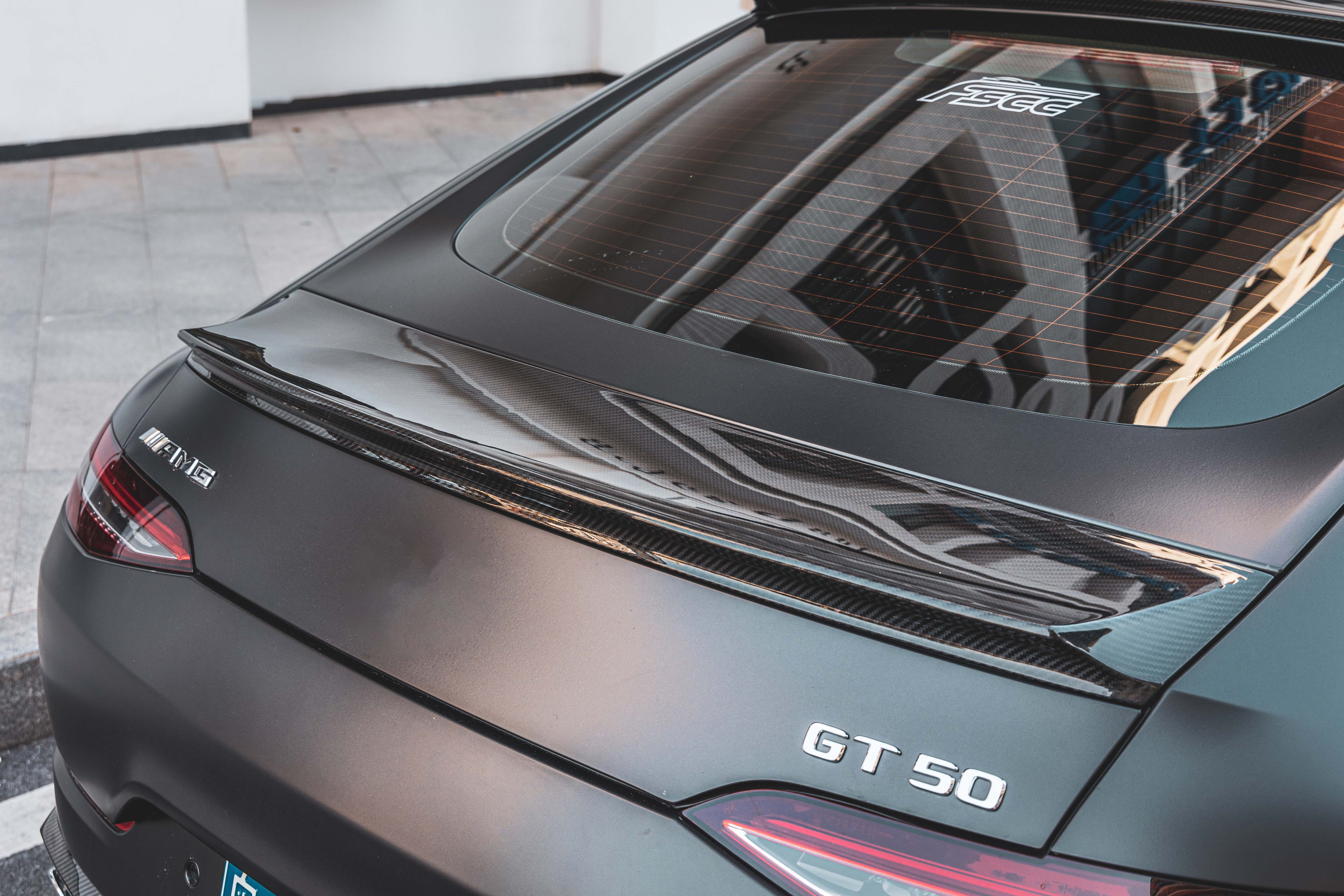 Mercedes-Benz AMG GT 4-Door Dry carbon fiber Rear Middle Spoiler
