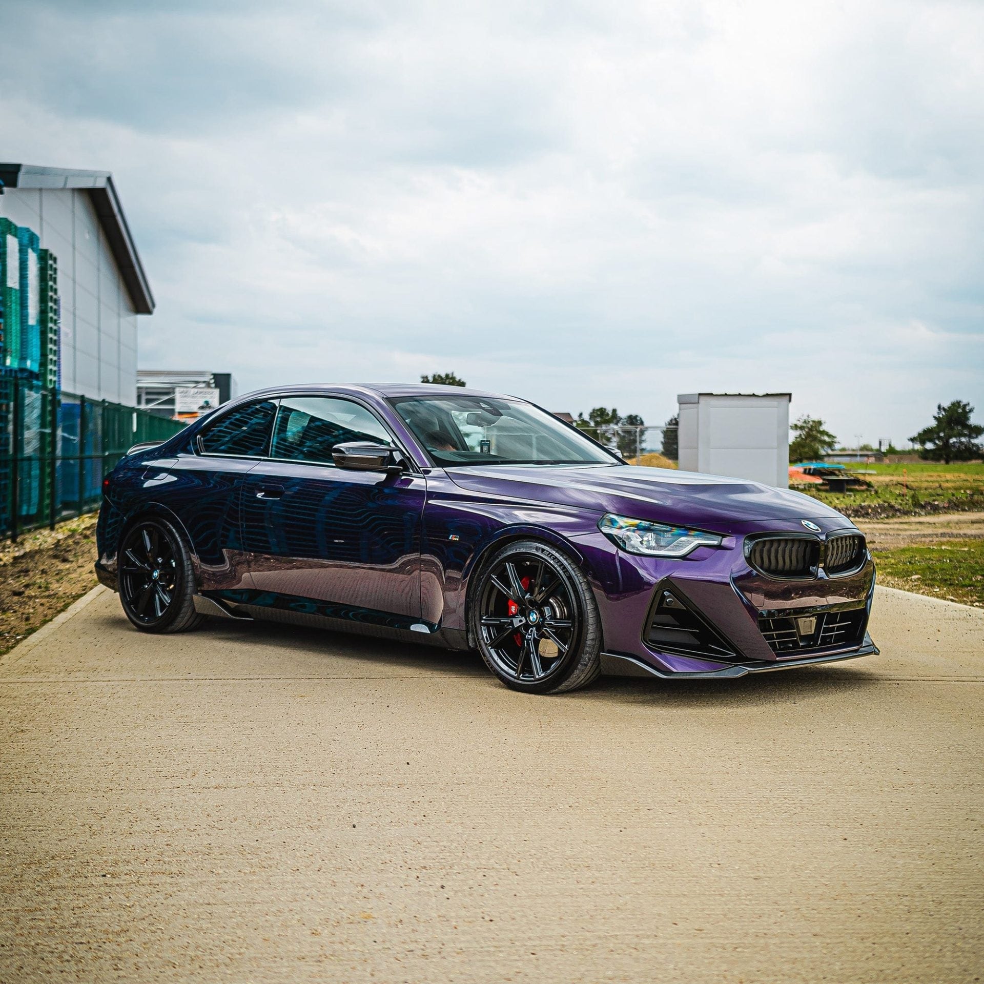 BMW M2 F87 Dry Carbon Fiber MP Side Skirts