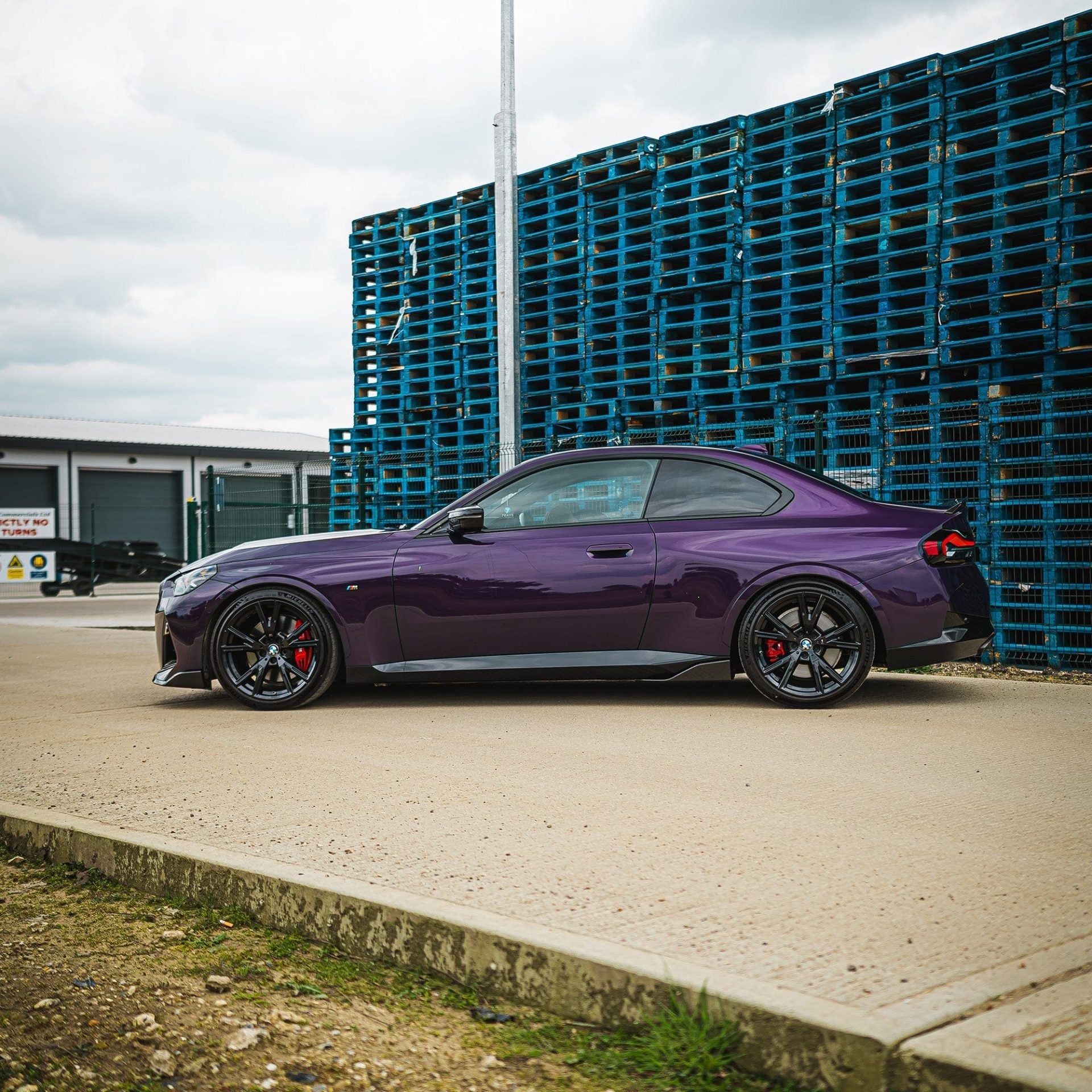 BMW M2 F87 Dry Carbon Fiber MP Side Skirts