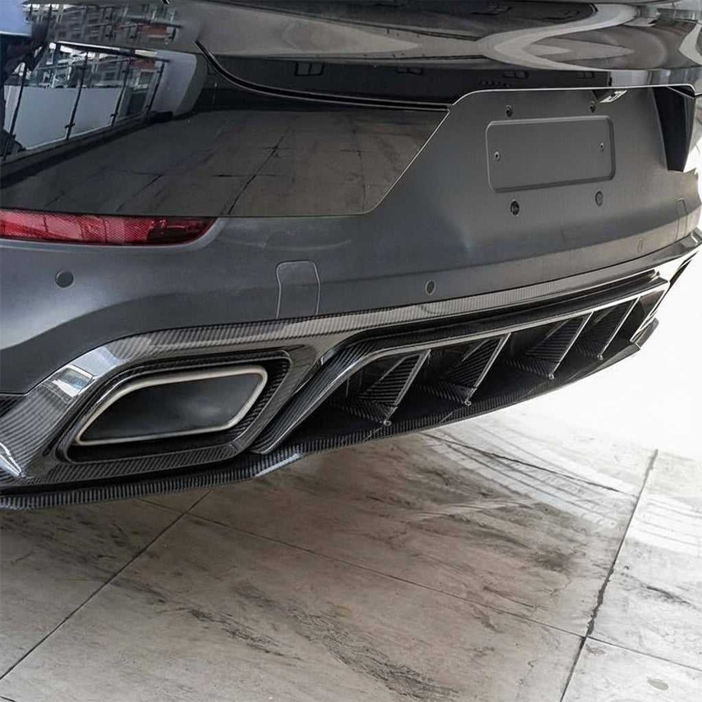 Porsche Cayenne Dry carbon fiber Diffuser