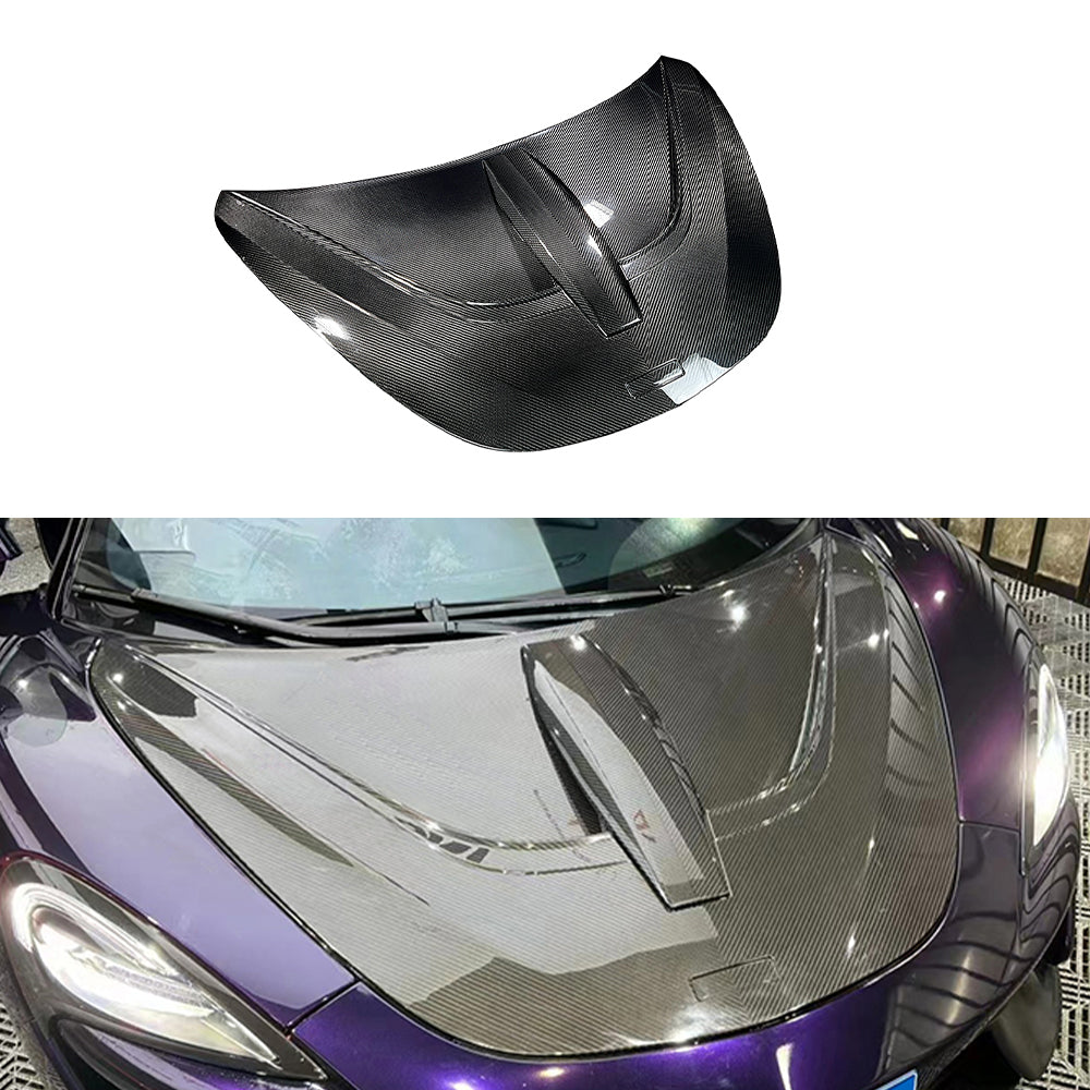 McLaren 570S/540C/570GT/600LT Dry Carbon Fiber Hood