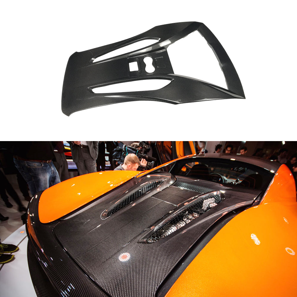 McLaren 570S/540C/570GT Dry carbon fiber OEM-style Rear Engine Bay Cover