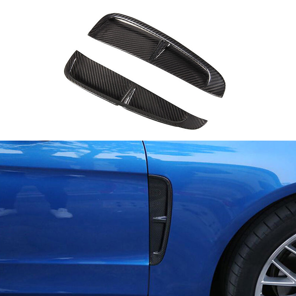Porsche Panamera Dry carbon fiber Front Fender Trims