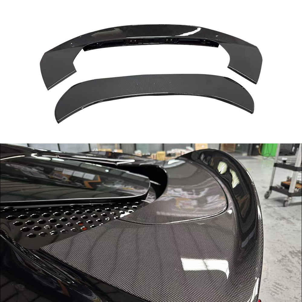 Ferrari SF90 Dry carbon fiber Track Rear Wing