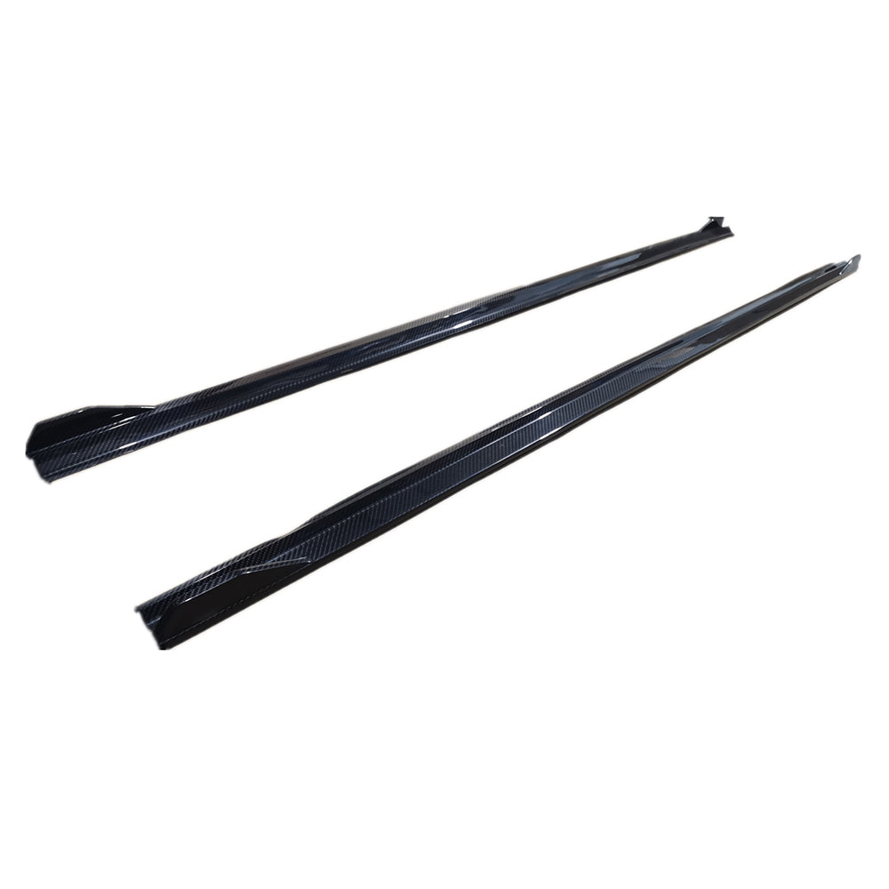 Mercedes-Benz C63 W205 AMG Dry carbon fiber Side Skirts